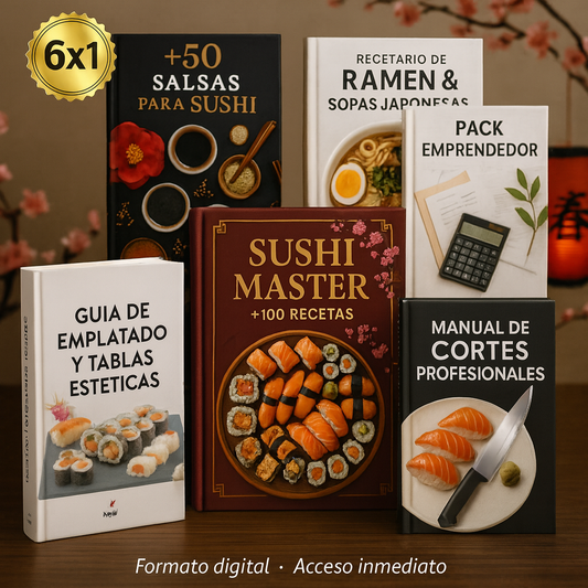 SUSHI MASTER COMBO 6x1